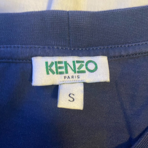 Tee-Shirt Tiger Blue Kenzo - Picture 3 of 3